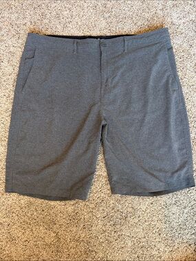 Goodfellow & Co Charcoal Flat-Front Men's Shorts